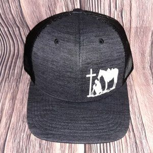 Cowboy Prayer Adjustable Snapback Meshback Cap